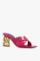 Dolce & Gabbana Roze Krokodil Slip-On Damesschoenen Pink Dames - Thumbnail 7
