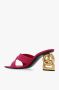 Dolce & Gabbana Roze Krokodil Slip-On Damesschoenen Pink Dames - Thumbnail 8