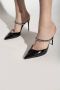 Dolce & Gabbana Cardinale Heeled Mules Zwart Dames - Thumbnail 2