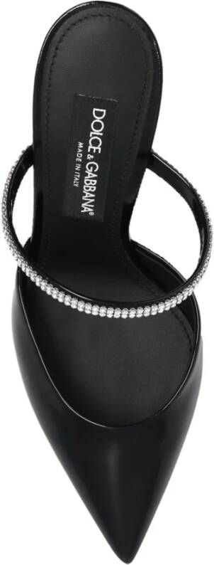 Dolce & Gabbana Muilezels met hakken Zwart Dames