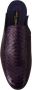 Dolce & Gabbana Paarse exotische leren platte schoenen Purple - Thumbnail 2