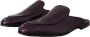 Dolce & Gabbana Paarse exotische leren platte schoenen Purple - Thumbnail 4