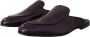 Dolce & Gabbana Paarse exotische leren platte schoenen Purple Heren - Thumbnail 4