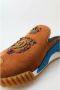 Dolce & Gabbana Beige Suède Kristal Slides Sandalen Platte NS1 Schoenen Multicolor Heren - Thumbnail 17