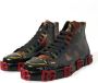 Dolce & Gabbana Camouflage High Top Sneakers met Versieringen Multicolor Heren - Thumbnail 3