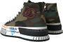 Dolce & Gabbana Multicolor Camouflage High Top Sneakers Multicolor Heren - Thumbnail 4