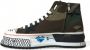Dolce & Gabbana Multicolor Camouflage High Top Sneakers Multicolor Heren - Thumbnail 5