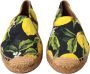 Dolce & Gabbana Multicolor Citroen Espadrilles Schoenen Multicolor Dames - Thumbnail 2