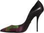 Dolce & Gabbana Multicolor exotische leren hakpompen schoenen Black Dames - Thumbnail 4