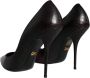 Dolce & Gabbana Multicolor exotische leren hakpompen schoenen Black Dames - Thumbnail 5