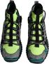 Dolce & Gabbana Multicolor Gebreide Sneakers met Logo Details Multicolor Heren - Thumbnail 3