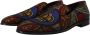 Dolce & Gabbana Multicolor Jacquard Crown Loafers Schoenen Multicolor Heren - Thumbnail 3