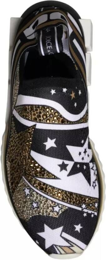 Dolce & Gabbana Multicolor Komeet Sterrenprint Sneakers Multicolor Dames