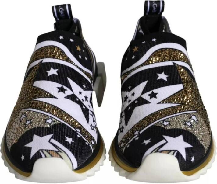 Dolce & Gabbana Multicolor Komeet Sterrenprint Sneakers Multicolor Dames