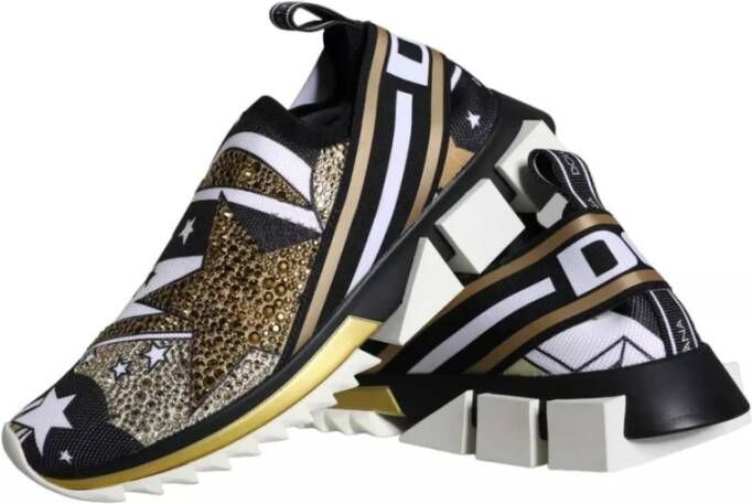 Dolce & Gabbana Multicolor Komeet Sterrenprint Sneakers Multicolor Dames