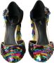 Dolce & Gabbana Multicolor Kristal Mary Jane Pumps Multicolor Dames - Thumbnail 2