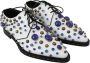 Dolce & Gabbana Elegante Kristallen Leren Jurkschoenen White Unisex - Thumbnail 19