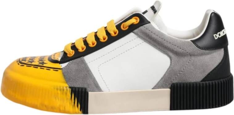 Dolce & Gabbana Multicolor Lage Top Sneakers