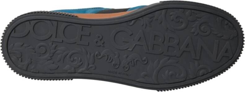 Dolce & Gabbana Multicolor Lage Top Sneakers Exclusief vakmanschap Multicolor Heren