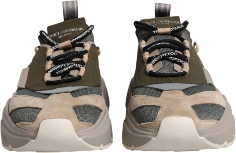 Dolce & Gabbana Multicolor lage top sneakers met rubberen zool Multicolor Heren