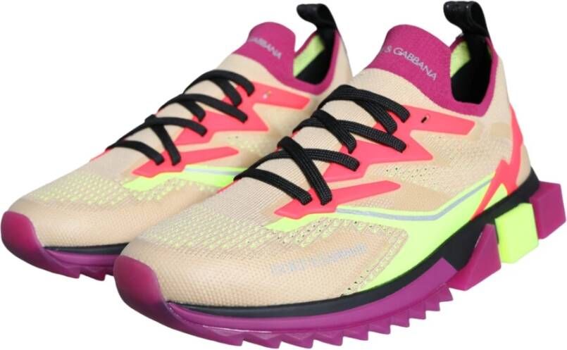 Dolce & Gabbana Multicolor lage top sneakers Multicolor Heren
