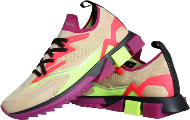 Dolce & Gabbana Multicolor lage top sneakers Multicolor Heren