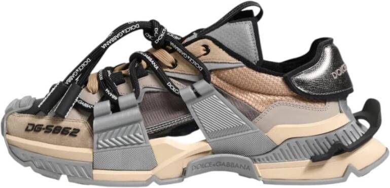Dolce & Gabbana Multicolor Lage Top Sneakers Rubberen Zool