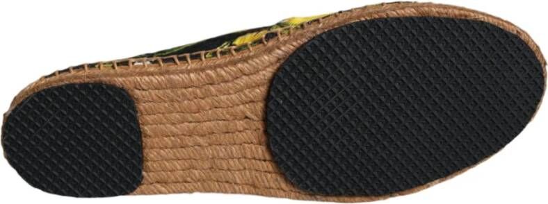 Dolce & Gabbana Multicolor Lemon Slip On Espadrilles Multicolor Dames