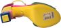 Dolce & Gabbana Logo Versierde Leren Hakken Sandalen Multicolor Dames - Thumbnail 12