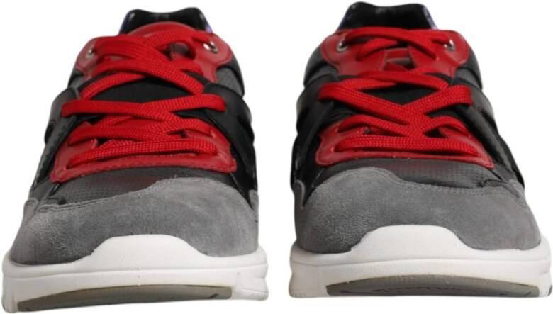 Dolce & Gabbana Multicolor Leren Lage Sneakers Multicolor Heren