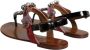Dolce & Gabbana Multicolor Leren Slippers met Gesp Multicolor Dames - Thumbnail 4