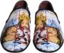 Dolce & Gabbana Multicolor Madonna Majolika Loafers Schoenen Multicolor Heren - Thumbnail 7