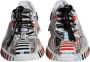 Dolce & Gabbana Kleurrijke lage sneakers met rubberen zool Multicolor Dames - Thumbnail 6