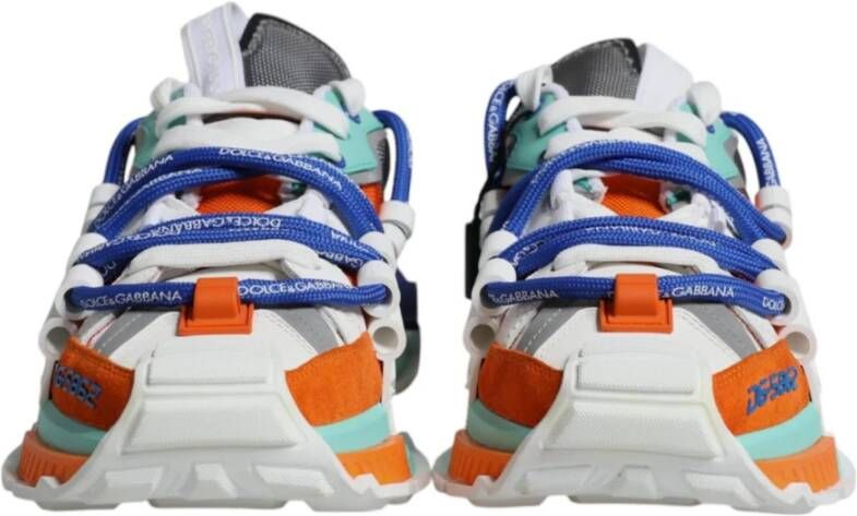 Dolce & Gabbana Panelled Space Sneakers Multicolor Heren
