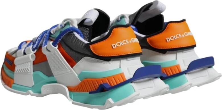 Dolce & Gabbana Panelled Space Sneakers Multicolor Heren