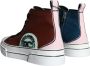 Dolce & Gabbana Multicolor Patchwork High Top Sneakers Multicolor Heren - Thumbnail 4
