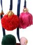 Dolce & Gabbana Multicolor Pom Bont Wrap Sandalen - Thumbnail 2