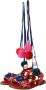 Dolce & Gabbana Multicolor Pom Bont Wrap Sandalen Multicolor Dames - Thumbnail 3