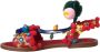 Dolce & Gabbana Multicolor Pom Bont Wrap Sandalen Multicolor Dames - Thumbnail 5