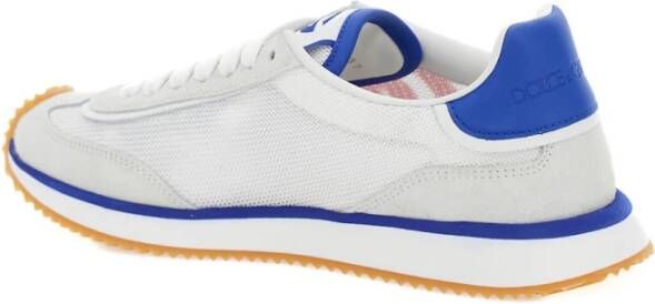Dolce & Gabbana Multicolor Sneakers Puntige Neus Vetersluiting DG Logo Multicolor Dames