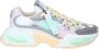 Dolce & Gabbana Multicolor Stof Suede Sneakers Multicolor Dames - Thumbnail 2