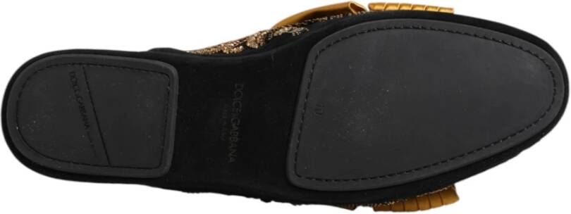 Dolce & Gabbana Multicolor Versierde Platte Sandalen