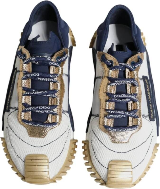 Dolce & Gabbana Multicolor Veterschoenen met Rubberen Zool Multicolor Heren