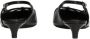 Dolce & Gabbana Zwarte Leren Slingbacks Puntige Neus Black Dames - Thumbnail 7