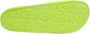 Dolce & Gabbana Neon Groene Rubberen Slides Sandalen - Thumbnail 2