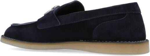 Dolce & Gabbana New Florio suède loafers Blue Heren