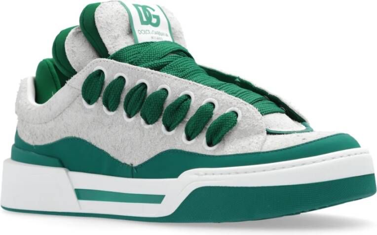 Dolce & Gabbana Nieuwe Roma sneakers Green Heren