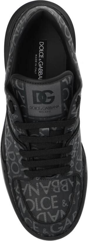 Dolce & Gabbana Nieuwe Roma sneakers Zwart Heren