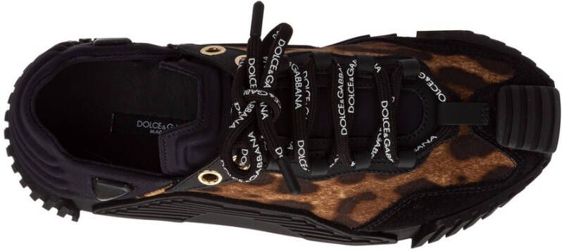 Dolce & Gabbana Sneakers met luipaardprint Bruin - Foto 3