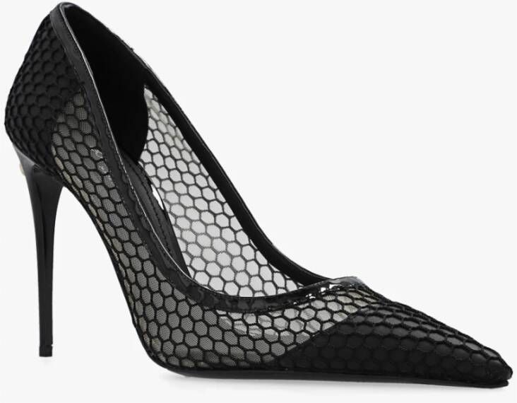 Dolce & Gabbana Openwork stiletto pumps Zwart Dames